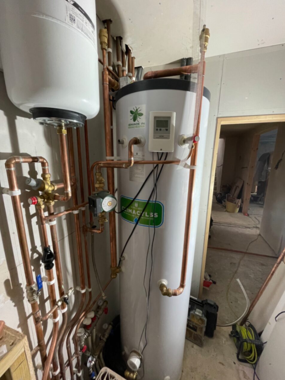 Cylinder and plant room work